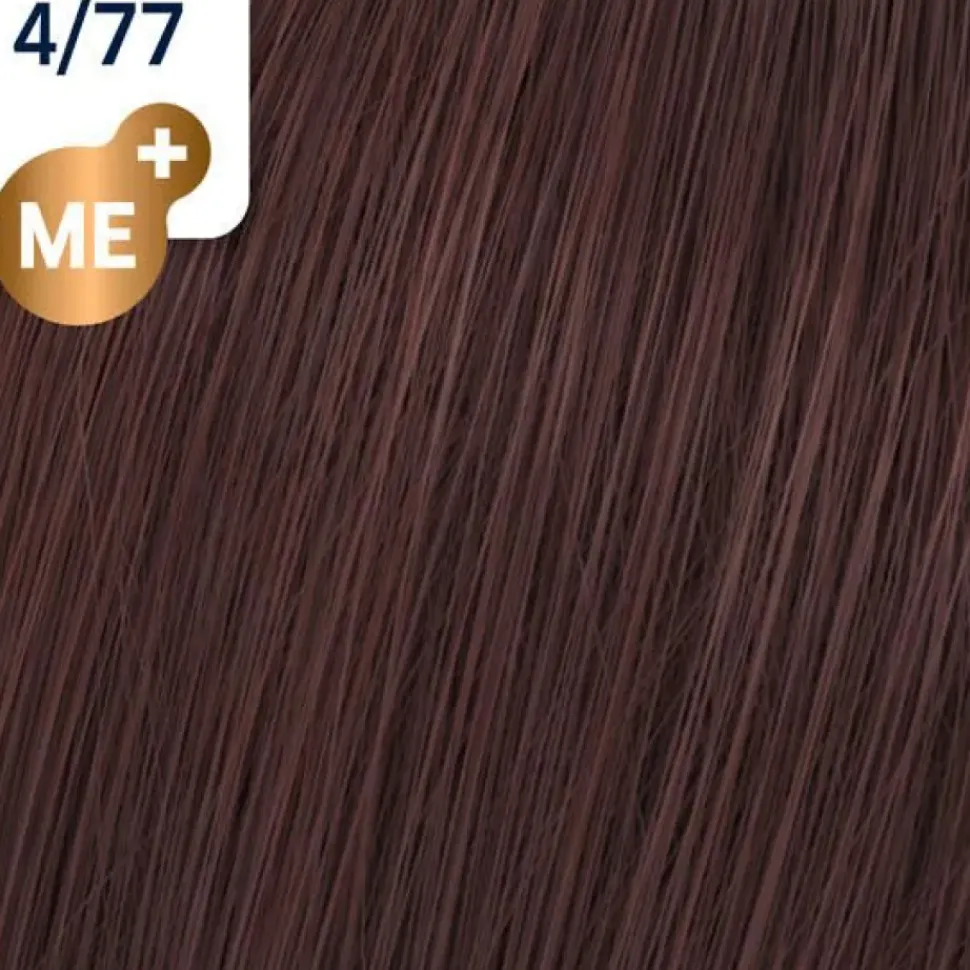 Wella Koleston Perfect Me+ Deep Browns 4/77 Medium Intense Brunette Brown - 60 ml