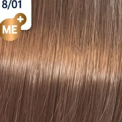 Wella Koleston Perfect Me+ Pure Naturals 8/01 Light Natural Ash Blonde - 60 ml