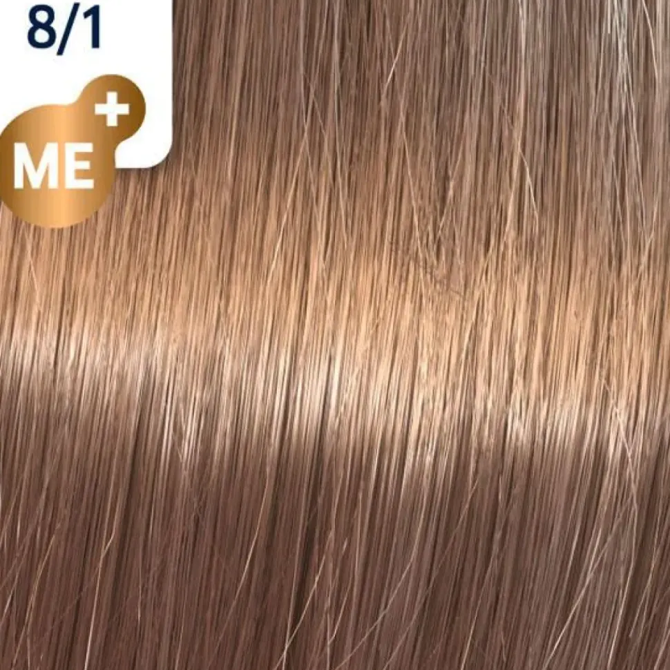 Wella Koleston Perfect Me+ Rich Naturals 8/1 Light Ash Blonde - 60 ml