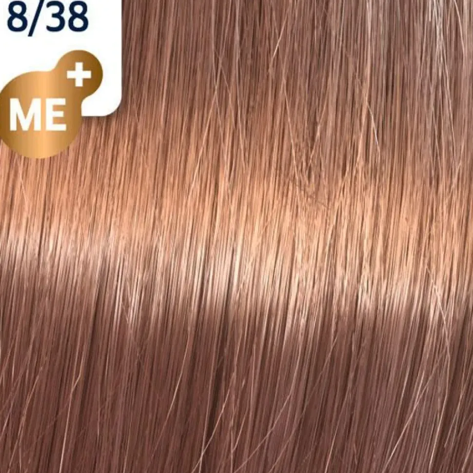 Wella Koleston Perfect Me+ Rich Naturals 8/38 Light Gold Pearl Blonde - 60 ml