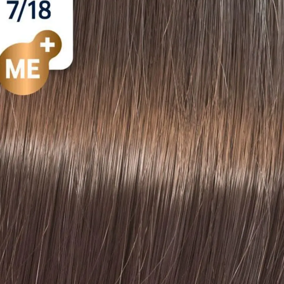 Wella Koleston Perfect Me+ Rich Naturals 7/18 Medium Ash Pearl Blonde - 60 ml