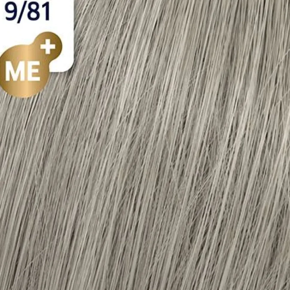Wella Koleston Perfect Me+ Rich Naturals 9/81 Very Light Pearl Ash Blonde - 60 ml
