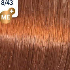 Wella Koleston Perfect Me+ Vibrant Reds 8/43 Light Red Gold Blonde - 60 ml
