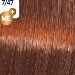 Wella Koleston Perfect Me+ Vibrant Reds 7/47 Medium Red Brunette Blonde - 60 ml