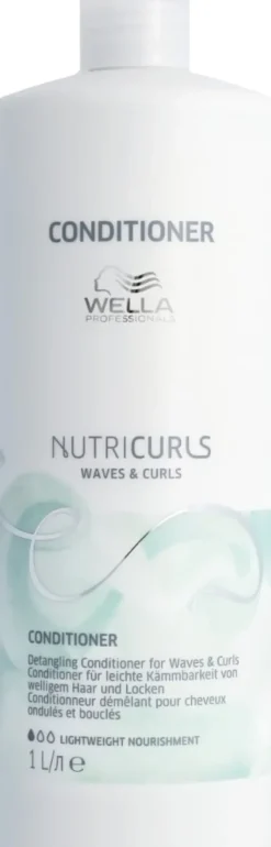 Wella Nutricurls Detangling Conditioner 1000 ml