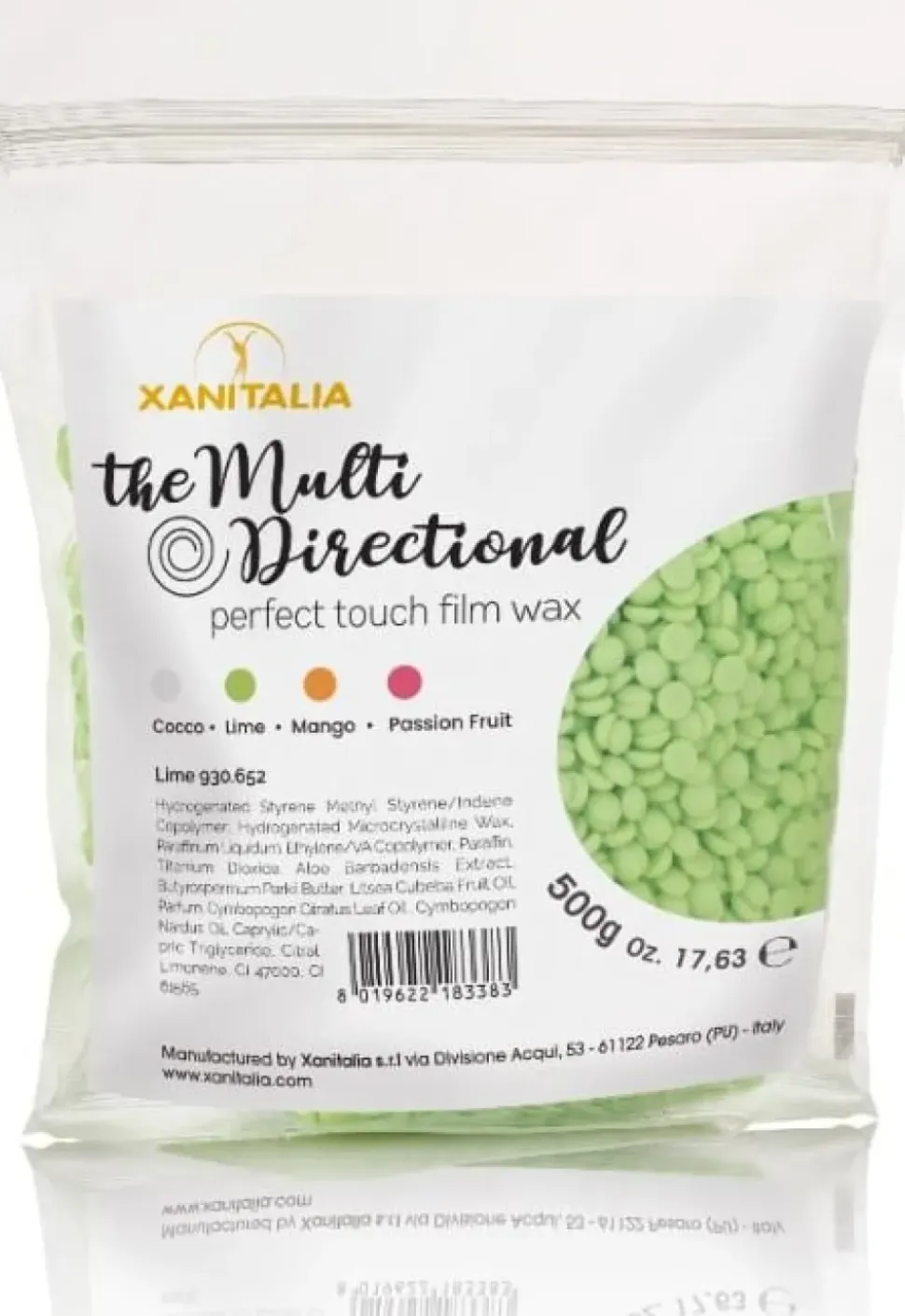 XanitaliaPro - Disposable Wax With Lime Fragrance 500g