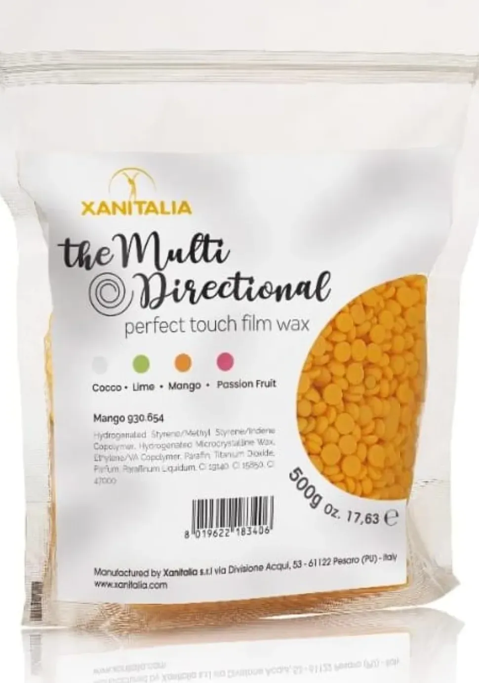 XanitaliaPro - Disposable wax with Mango fragrance 500 g