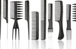 XanitaliaPro - Set of 10 Combs for Hair and Beard