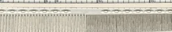 YS Park Cutting Comb No.G39 White