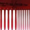 YS Park Cutting Comb No.339 Light Transparent Red - 175 mm