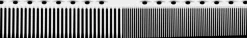 YS Park Cutting Comb No.336 White