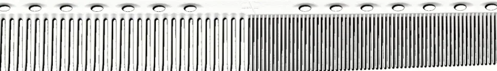 YS Park Cutting Comb No.339 White - 180 mm