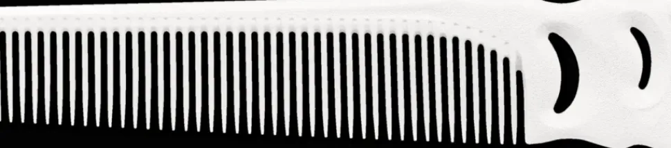YS Park Flex Cutting Comb No.213 White