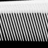 YS Park Flex Cutting Comb No.205 White
