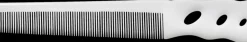 YS Park Flex Cutting Comb No.201 White