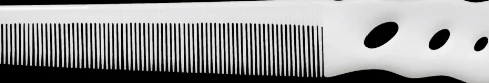 YS Park Flex Cutting Comb No.201 White