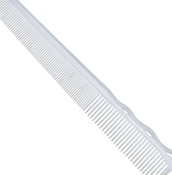 YS Park Hair Cutting Comb 252 White - 180 mm