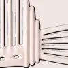 YS Park Parthenon Comb No.608 White