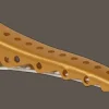 YS Park Shark Clips 2 pcs. Gold