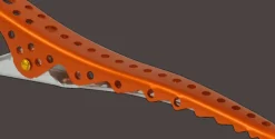 YS Park Shark Clips 2 pcs. Orange