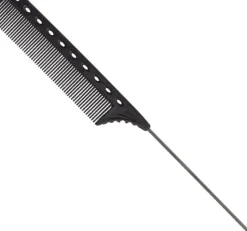 YS Park Tail Comb No. 102 Carbon - 220 mm
