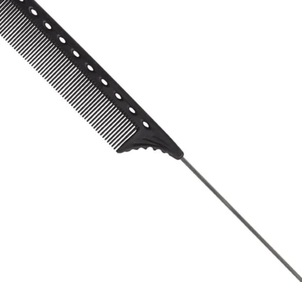 YS Park Tail Comb No. 102 Carbon - 220 mm