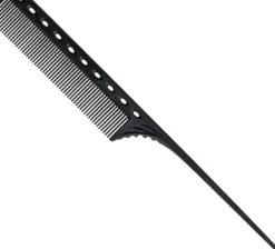 YS Park Tail Comb No. 101 Carbon - 216 mm
