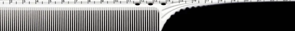 YS Park Tail Comb No.G06 White