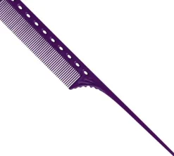 YS Park Tail Comb No. 101 Purple - 216 mm