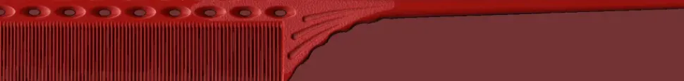 YS Park Tail Comb No.115 Red