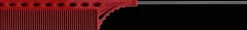 YS Park Tail Comb No.108 Red