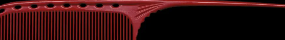 YS Park Tail Comb No.105 Red