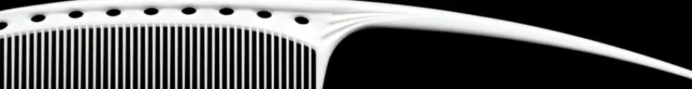 YS Park Tail Comb No.104 White